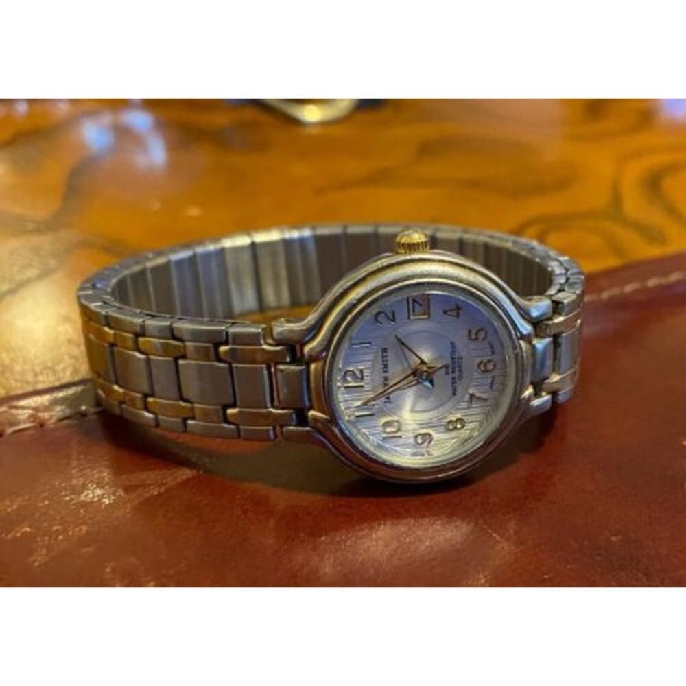 Women's 25mm Two Tone Watch, Jaclyn Smith, Expansion Band, WR 30M